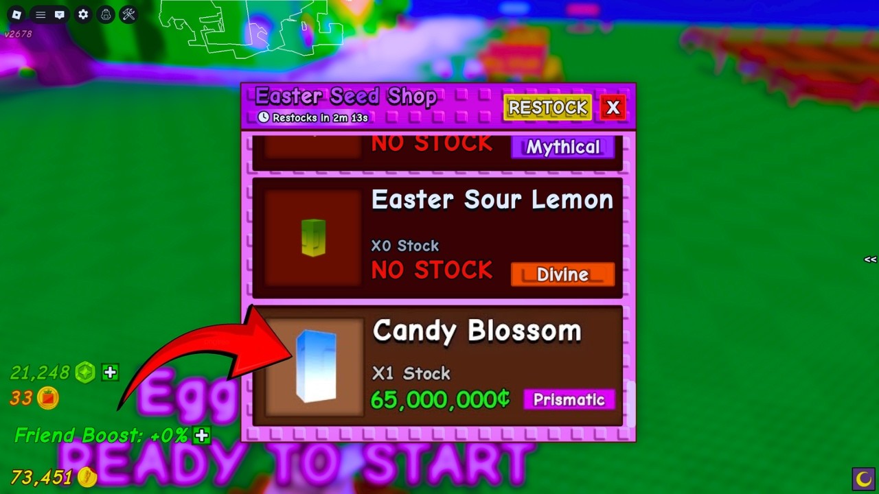 CANDY BLOSSOM IS BACK!😱 Grow A Garden Easter Update