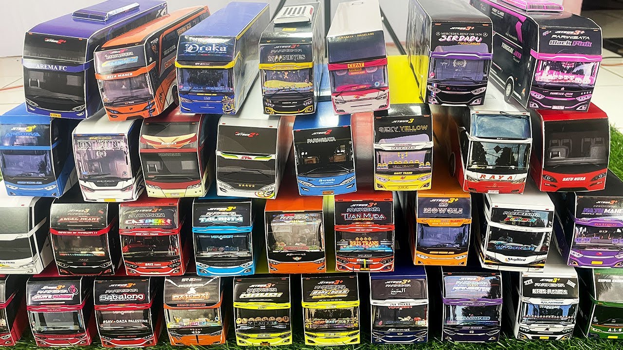 Bus Telolet, Bus Kalebas Taxi, Bus Aneka Bintang Talenta, Bus Sexy Yelow, Bus Ratu Maher Batosai,105