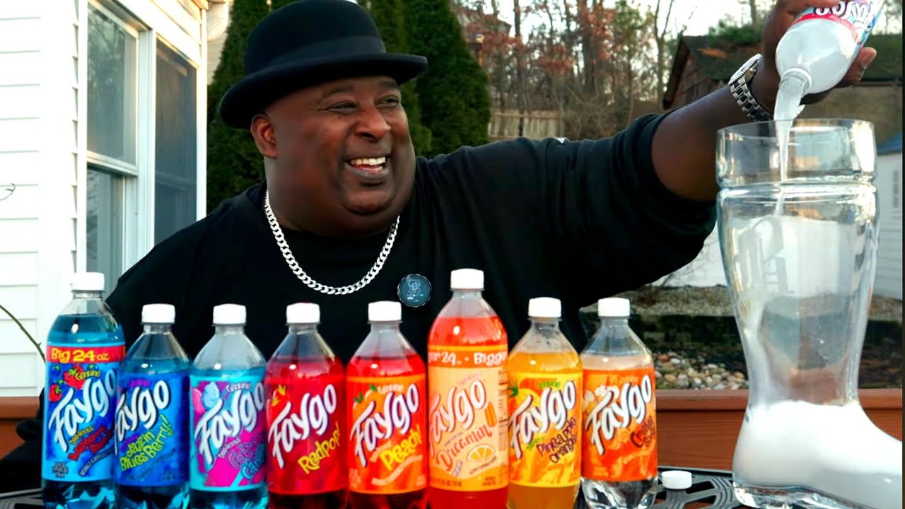 Chugging EVERY Flavor Of Faygo In A Single Boot