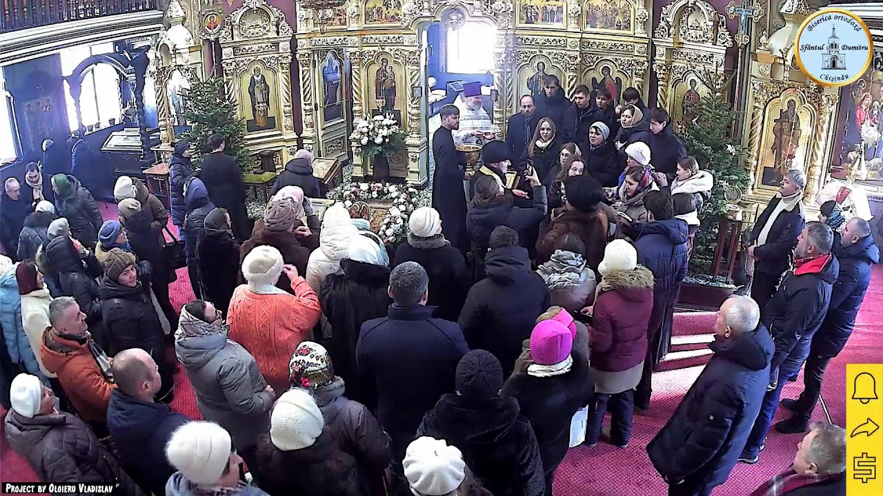 Ajunul Botezului Domnului. Sfânta Liturghie.