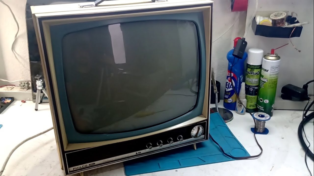 Conserto TV antiga Philco  TV-378
