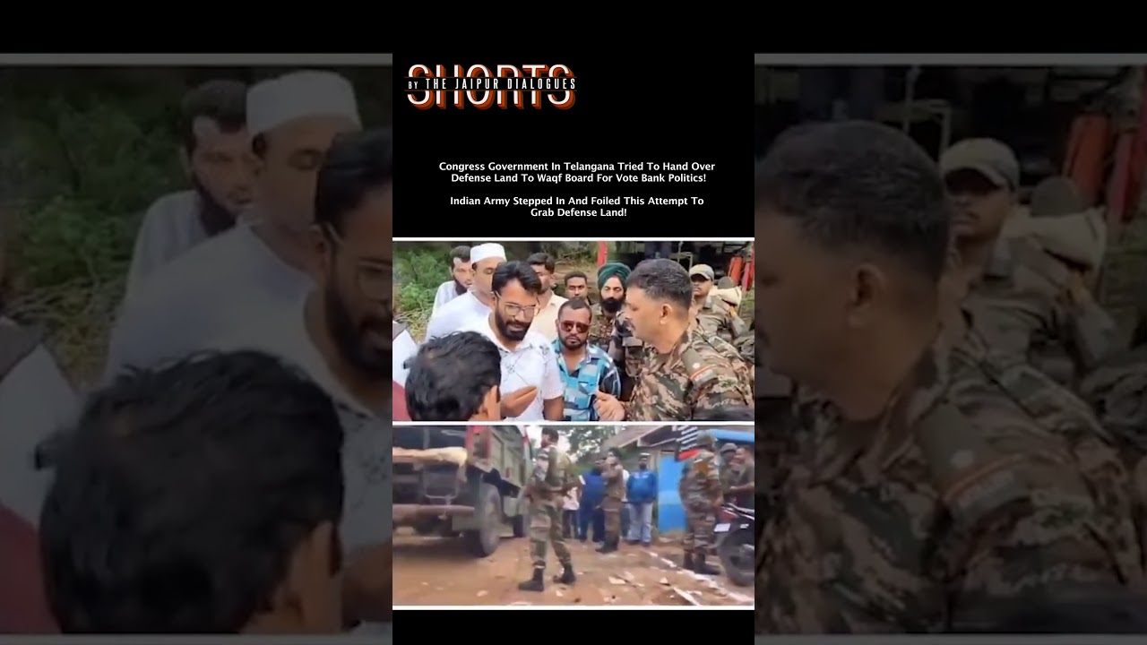 Congress Government In Telangana Tried To Hand Over Defense Land To Waqf Board