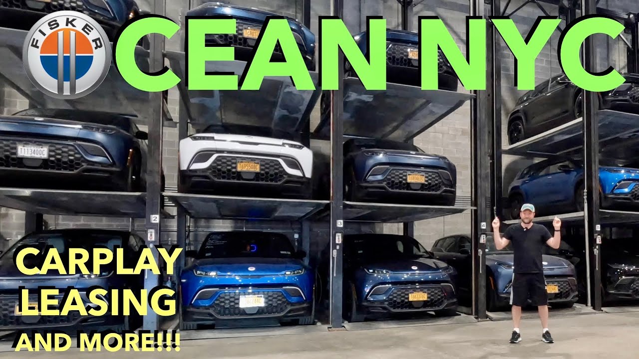 FISKER OCEAN In NEW YORK CITY - American Lease Facility And Upgraded Software