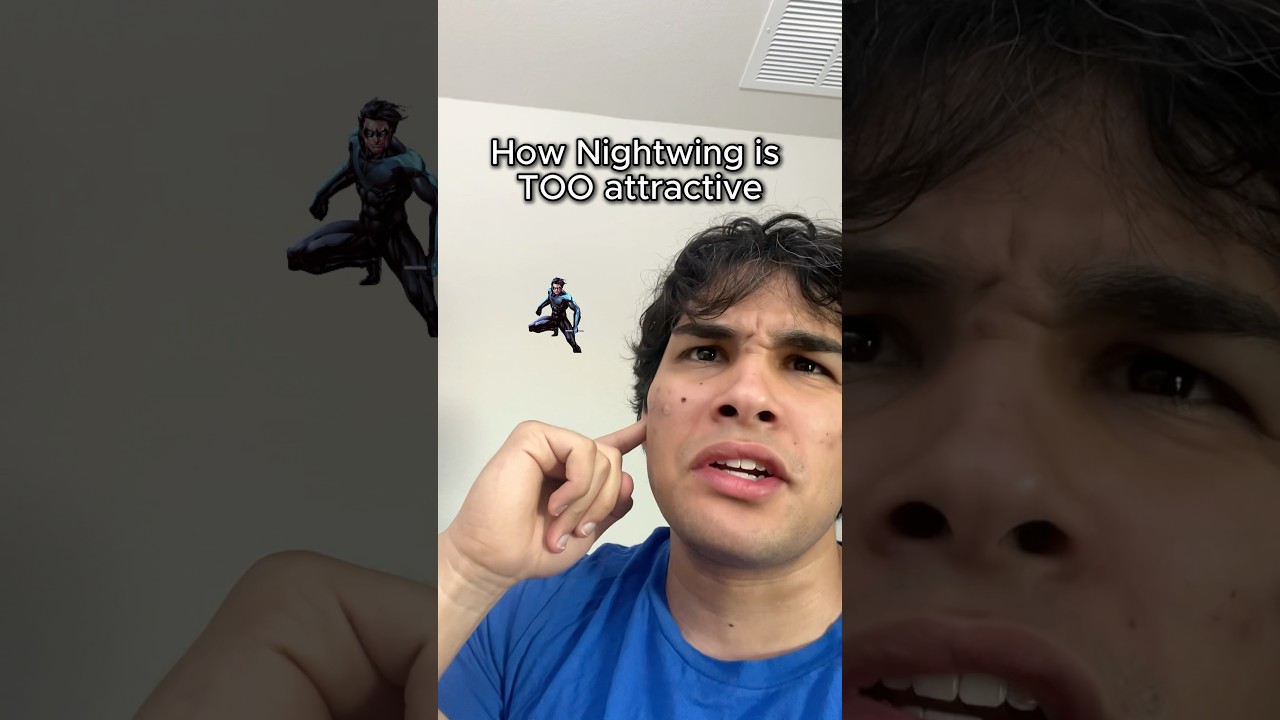 How Nightwing is TOO fine #nightwing #batman #comics #dc