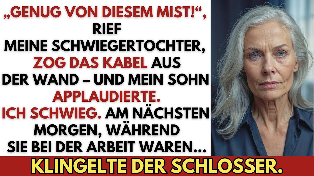 „Genug von diesem Mist!“, schrie meine Schwiegertochter – am nächsten Morgen bereute sie es