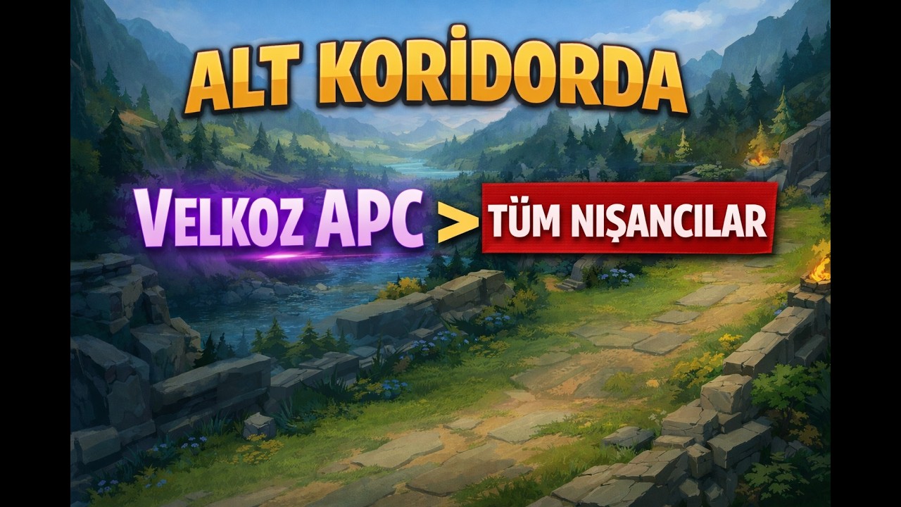 Alt Koridorda Nişancı Devri Bitti Artık Apc Velkoz VARR!!!
