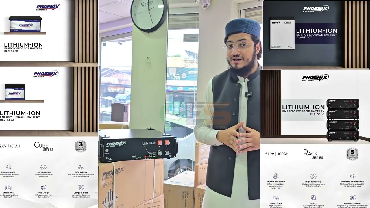 Phoenix Lithium Batteries 🔋 | Best Power Backup Solution in Pakistan ⚡Say Goodbye to