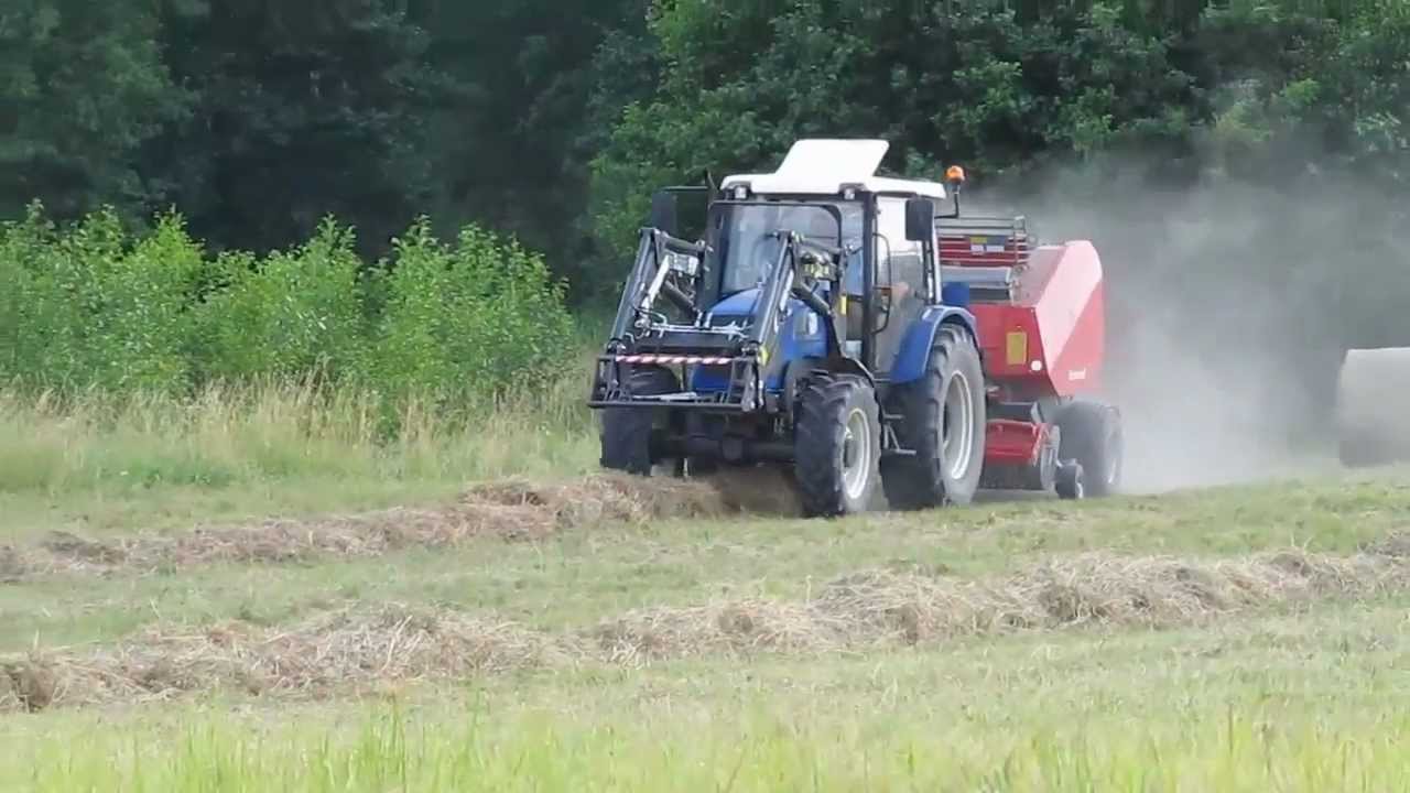 Sianokosy 2012 || FARMTRAC 675 + UNIA FAMAROL DF 1.8v