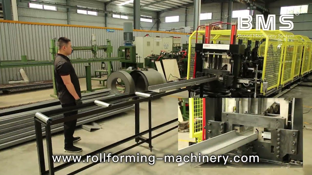 CZ purlin roll forming machine-Purlin Master(heavy duty design,fully automatic size-changing)