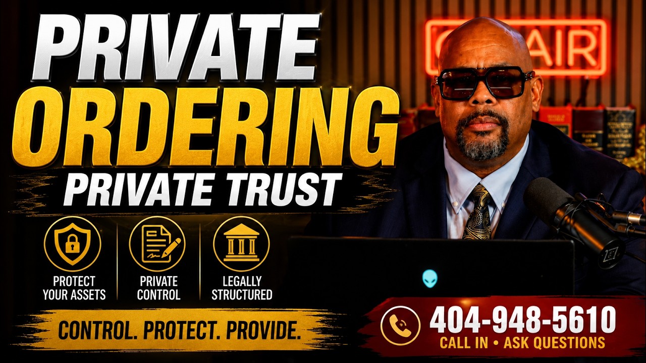 Private Ordering-Private Trust callin #: 404-948-5610