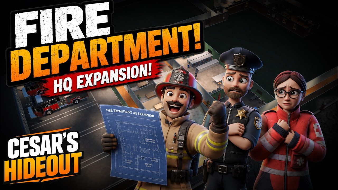 Unlocking the Fire Department & Expanding Our HQ in Global Rescue | Ep. 2