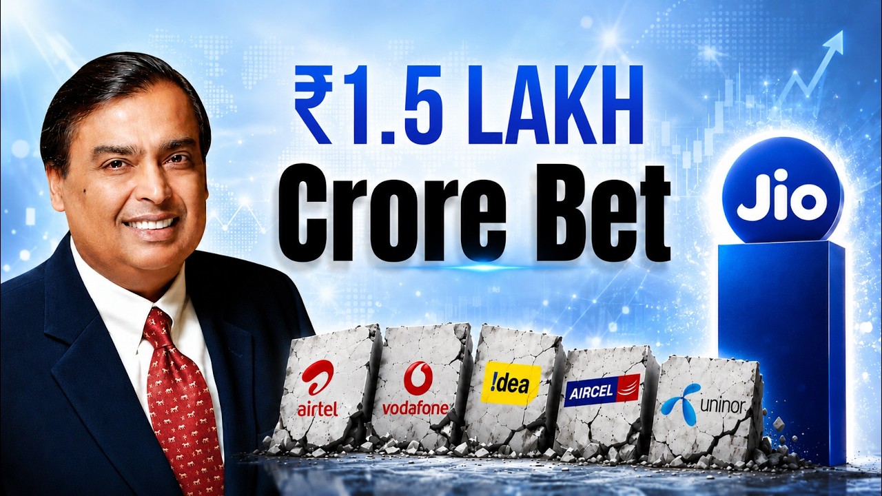 The Rise of Mukesh Ambani's Jio | Complete Business Case Study