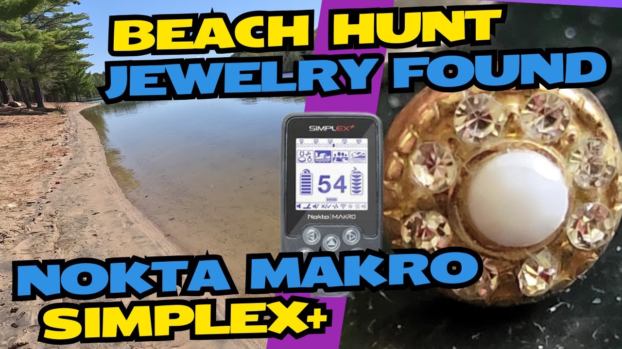 Nokta Makro Simplex+ Beach Hunt - Jewelry Found