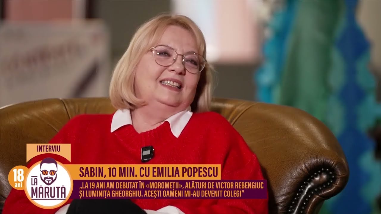 Sabin, 10 minute cu Emilia Popescu