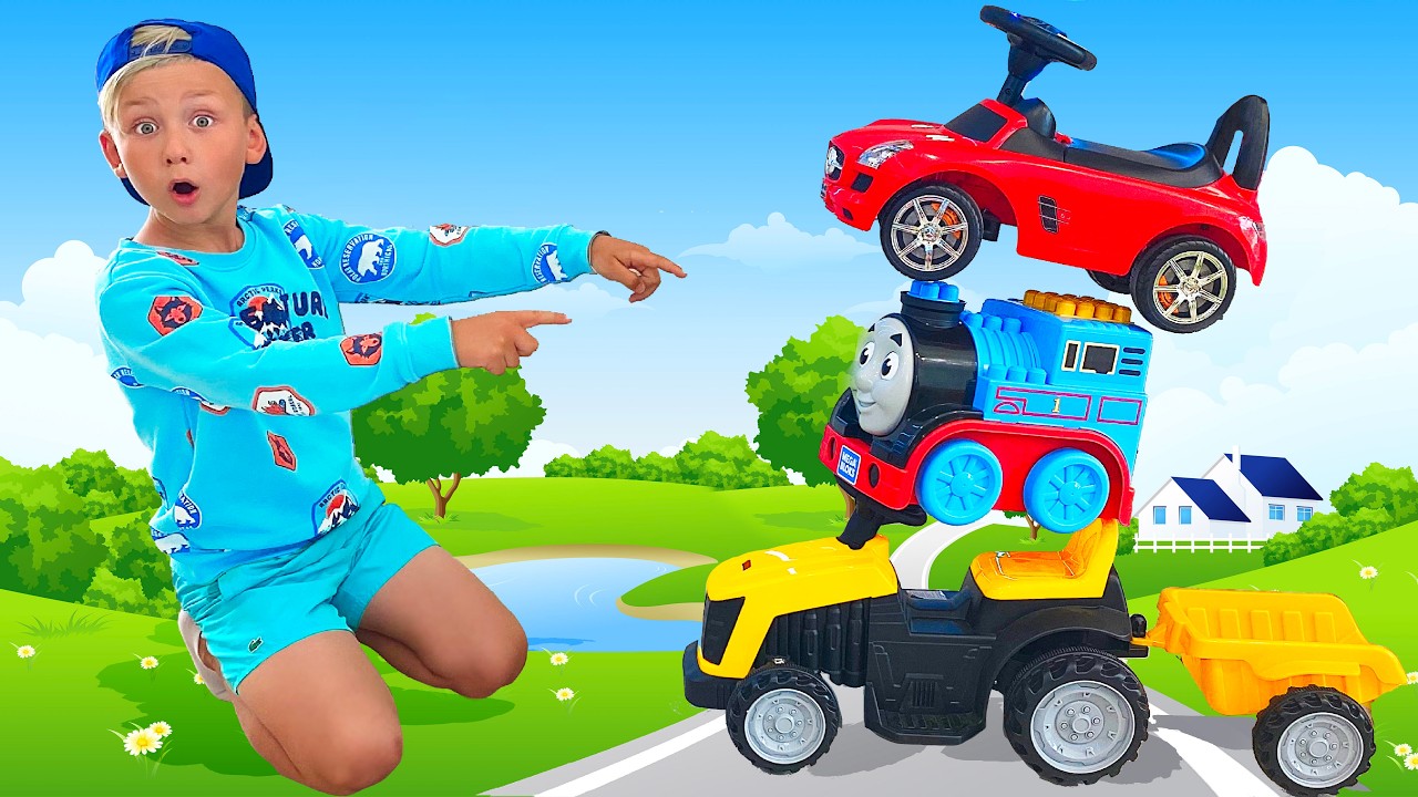 Super Senya the Mechanic! 🔧 Fixing Broken Toy Cars, Trucks & Kids Vehicles 🚗