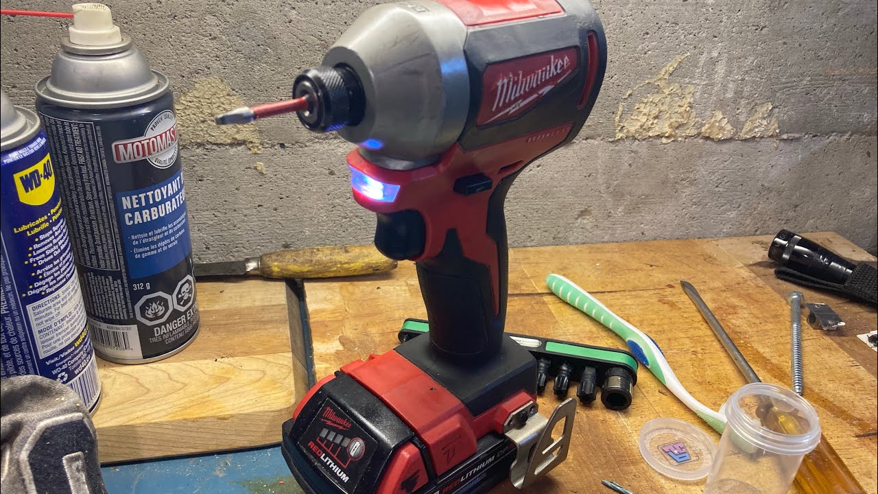 Milwaukee Impact Driver Repair; no52
