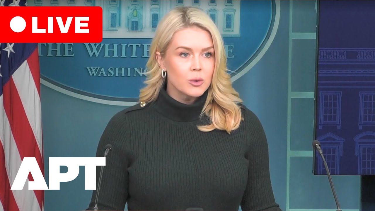 LIVE NOW: Karoline Leavitt Delivers White House Briefing | APT