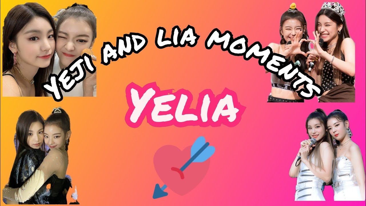 yeji and lia moments yelia moments itzy