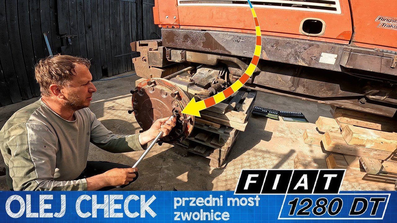 Olej check w przednim moście i zwolnicach