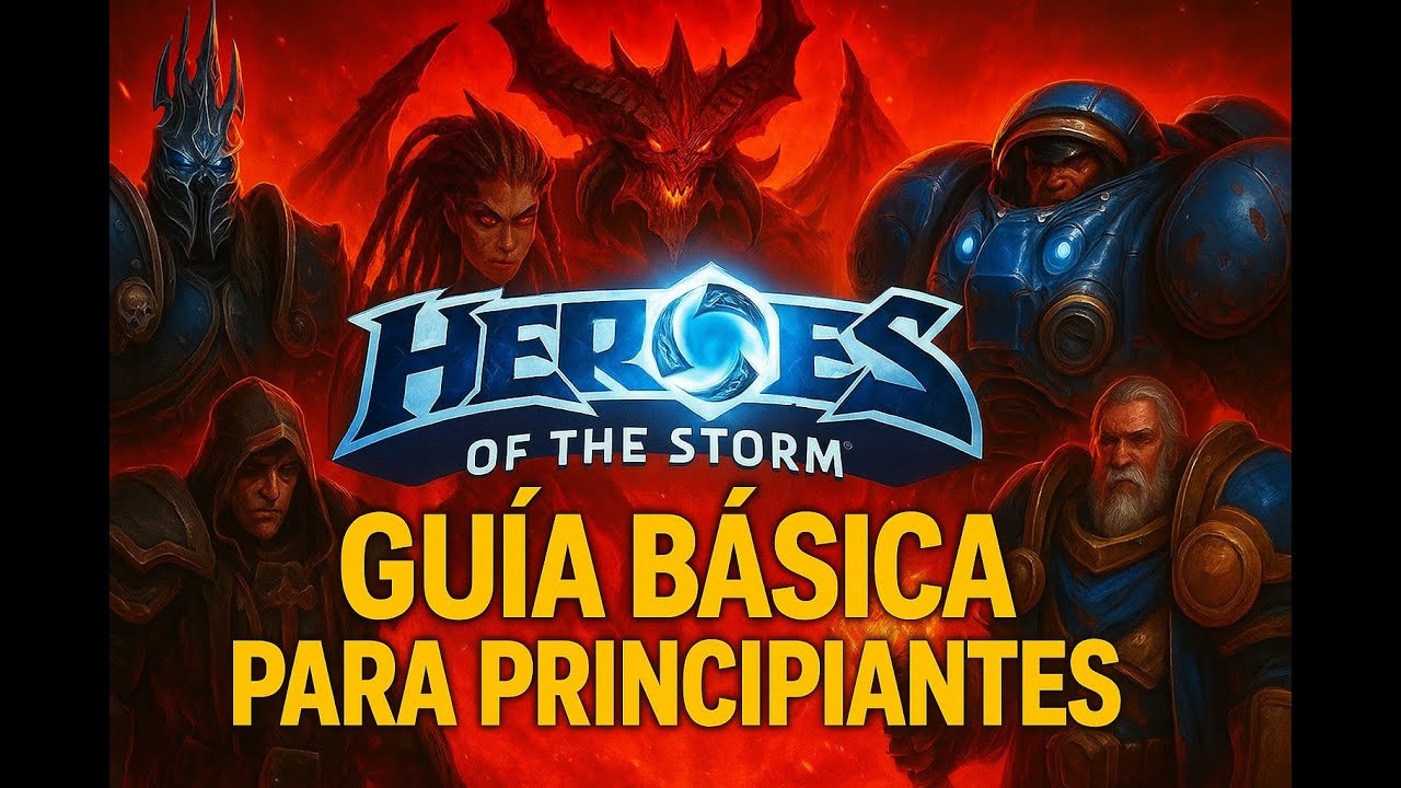 Guía para Principiantes en Heroes of the Storm 2025 ¡No Más Derrotas!/Beginner's Guide