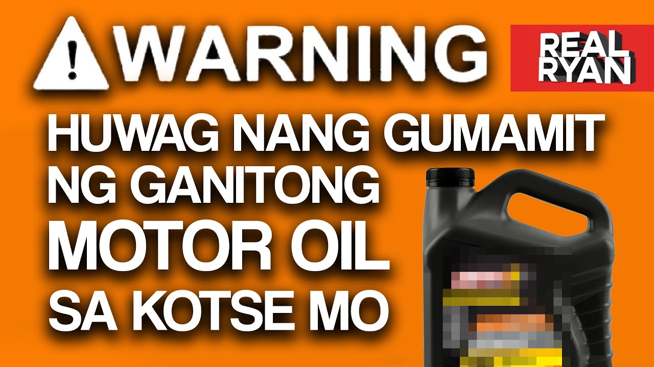 REAL TALK: BAKIT FULLY SYNTHETIC OIL DAPAT GAMIT MO