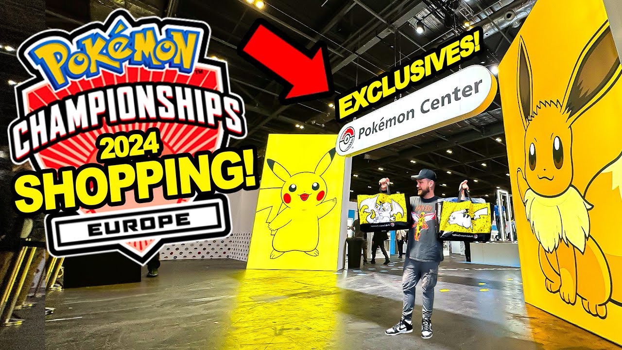 London EUIC Pokemon Center shopping spree!