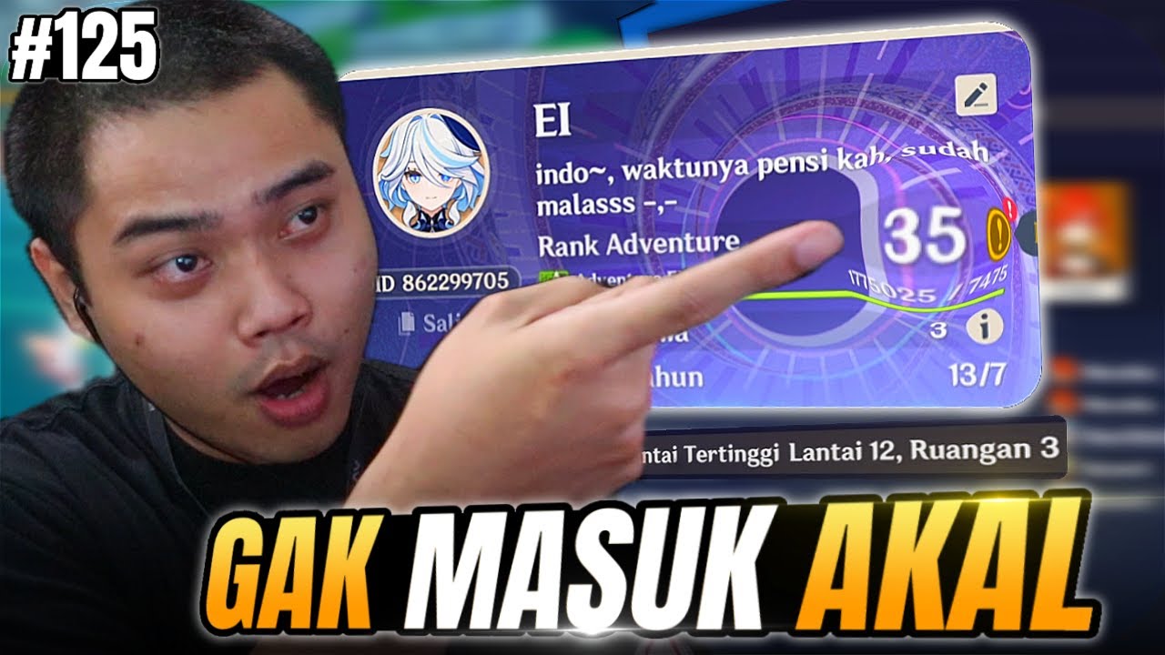 MUNGKIN INI ADALAH AKUN AR 35 TERBAIK DI GENSHIN SEJAUH INI :) - GENSHIN IMPACT INDONESIA