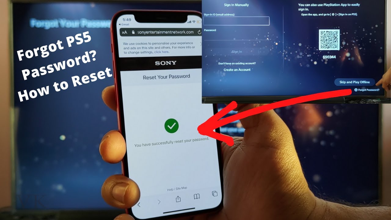 Советы по PS5: Забыли пароль? Как сбросить пароль PSN на PS5