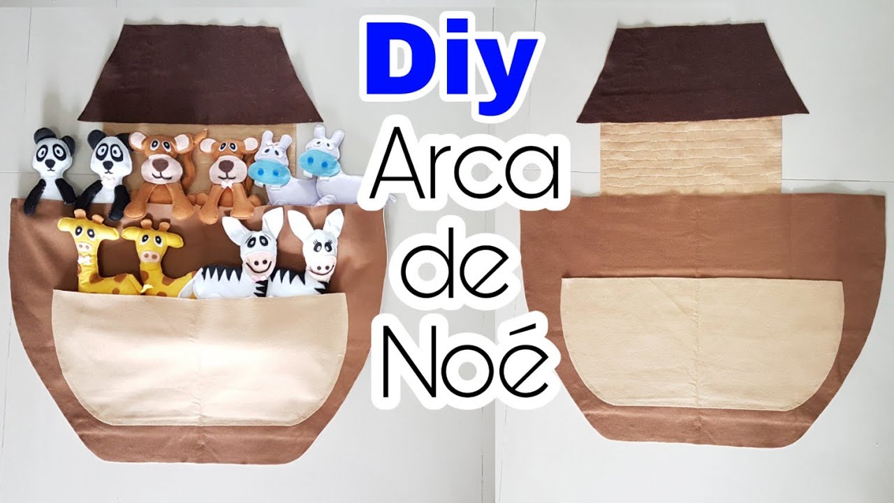 Faça Você Mesmo ARCA DE NOÉ  para painél de festa