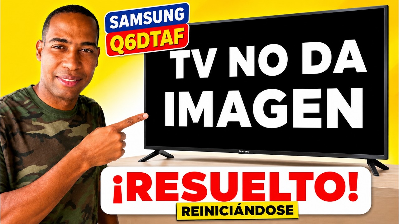 😱 Samsung Sin Imagen y Reiniciándose | Lo Reparé SIN Gastar $1 (Increíble)
