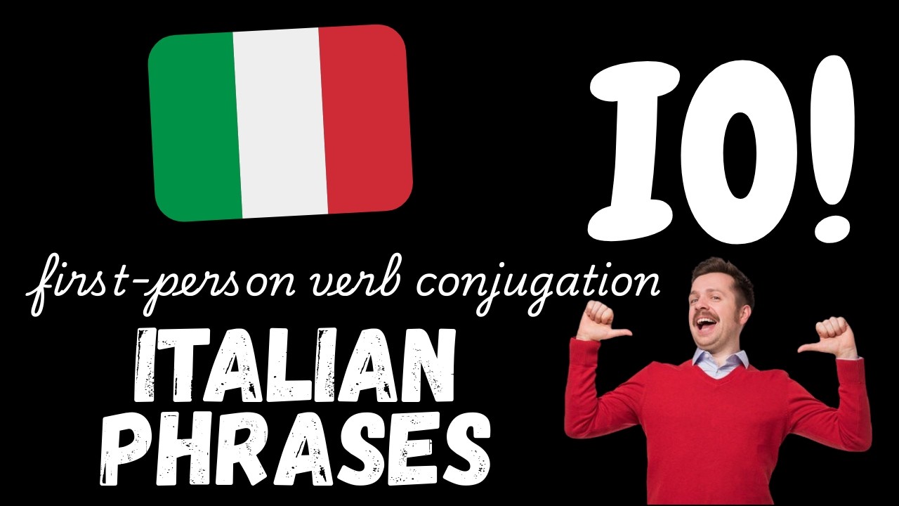 Talk about yourself in Italian - Easy sentences with 