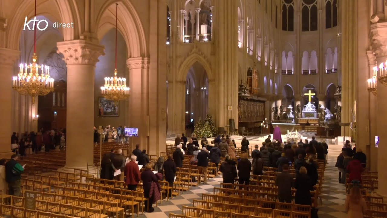 V&ecirc;pres du 19 d&eacute;cembre 2025 &agrave; Notre-Dame de Paris
