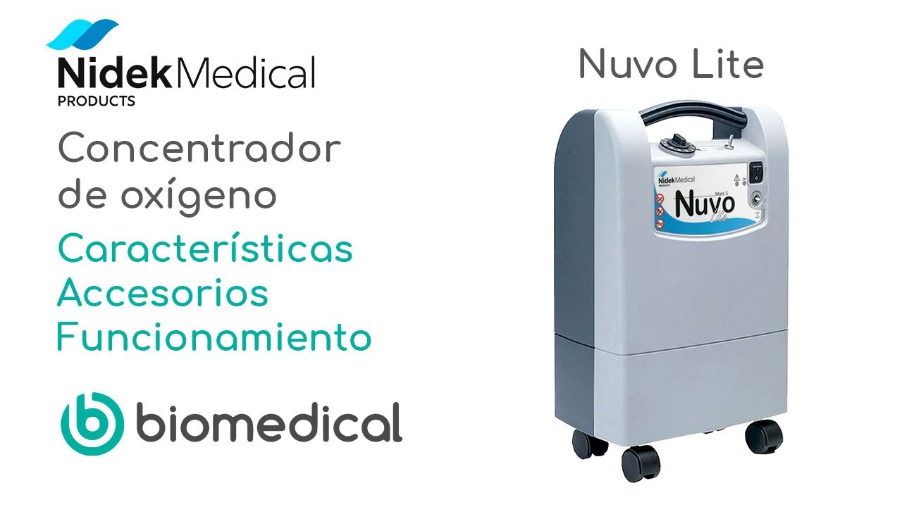 Todo lo que debes saber sobre el Concentrador Nuvo Lite Características | Funcionamiento
