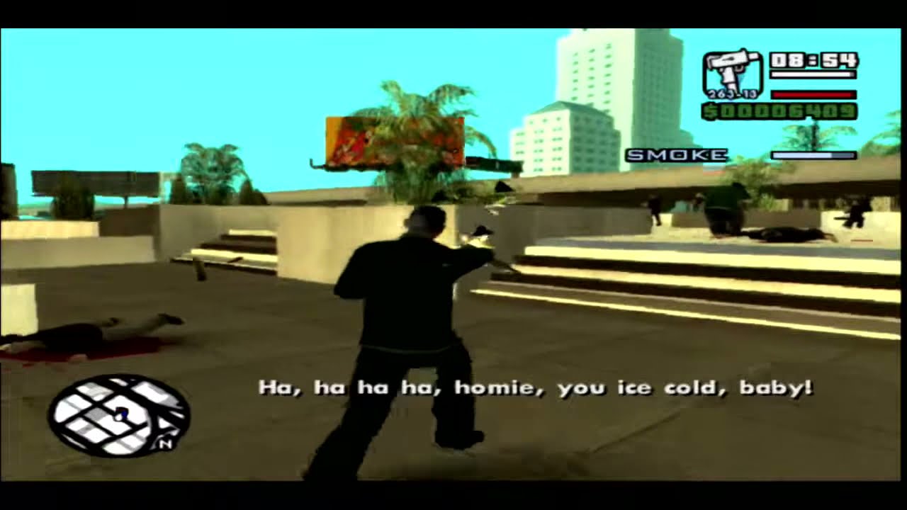 Grand Theft Auto: San Andreas PS2 Mission #18 Just Business