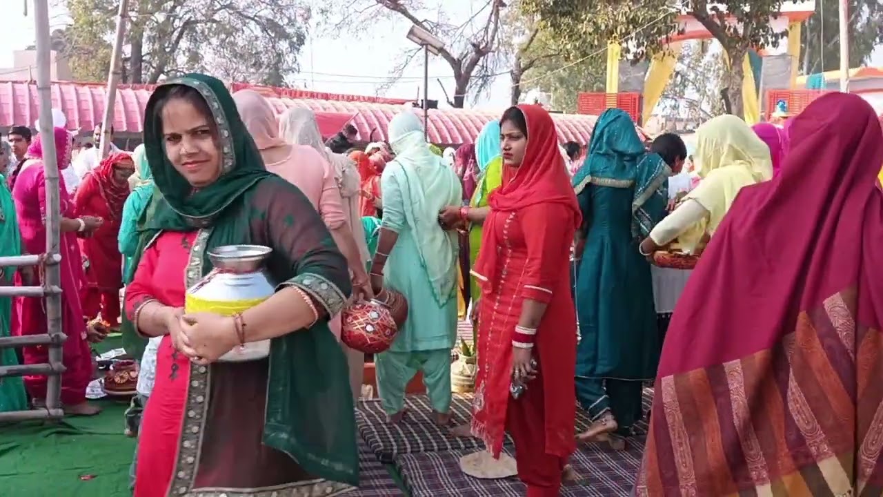 26 फरवरी को हवन हुआ और भंडारा हो रहा है बहुत दूर से बाबा आये हुए हैं @🙏🙏👍