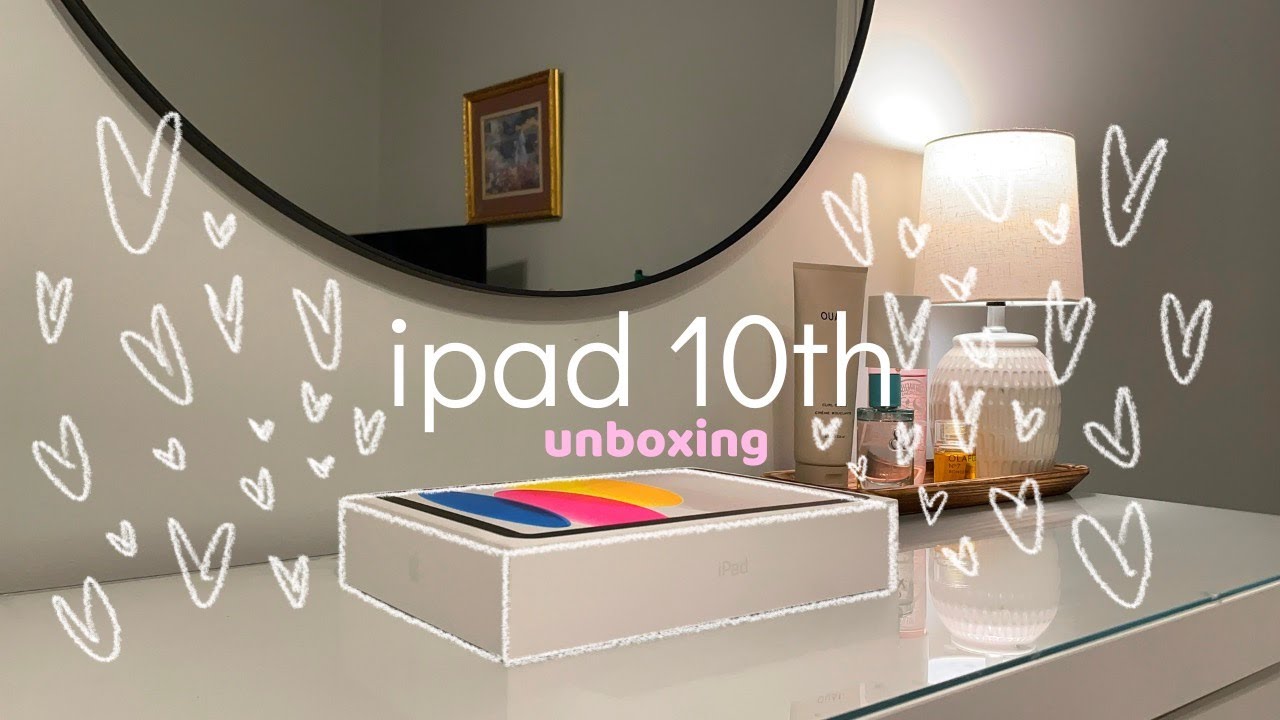 ipad 10th unboxing (silver) | 2024
