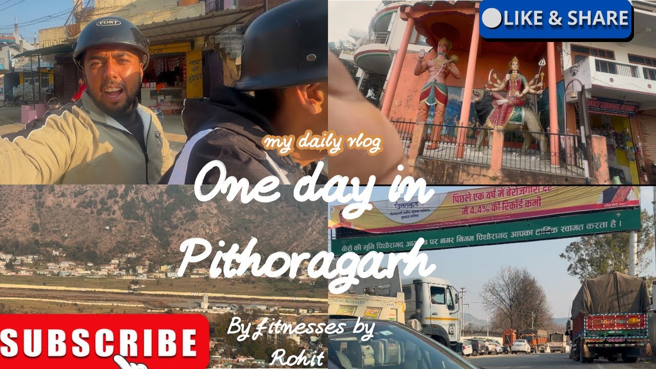 Aaj gye pithoragarh market bhai ki uniform 🥋 lene #market #vlog #fyp #tranding 