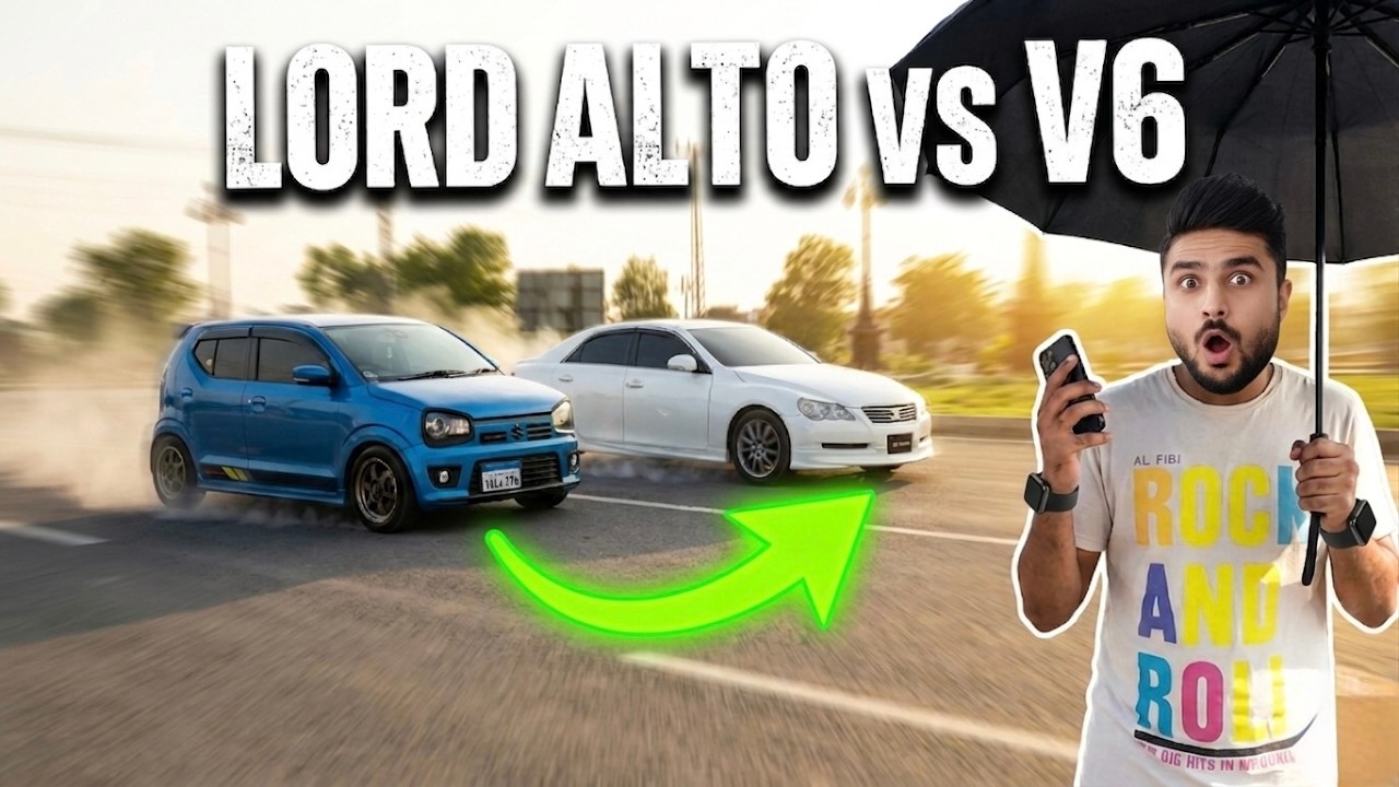 Drag RAce Lord Alto Ha36s VS Mark X 250g