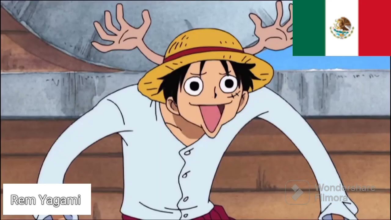 luffy imita a chopper ll en diferentes idiomas ll #onepiece