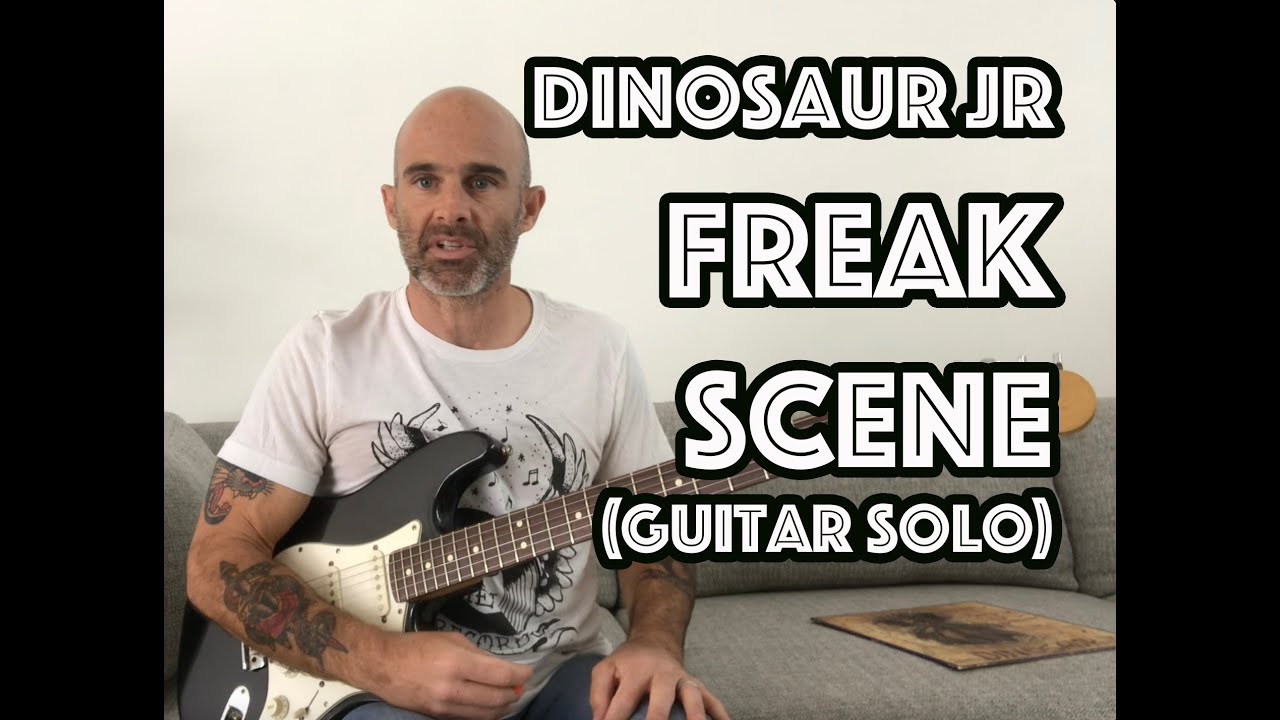 Freak Scene Dinosaur Jr / J Mascis Guitar Solo Lesson + Tutorial