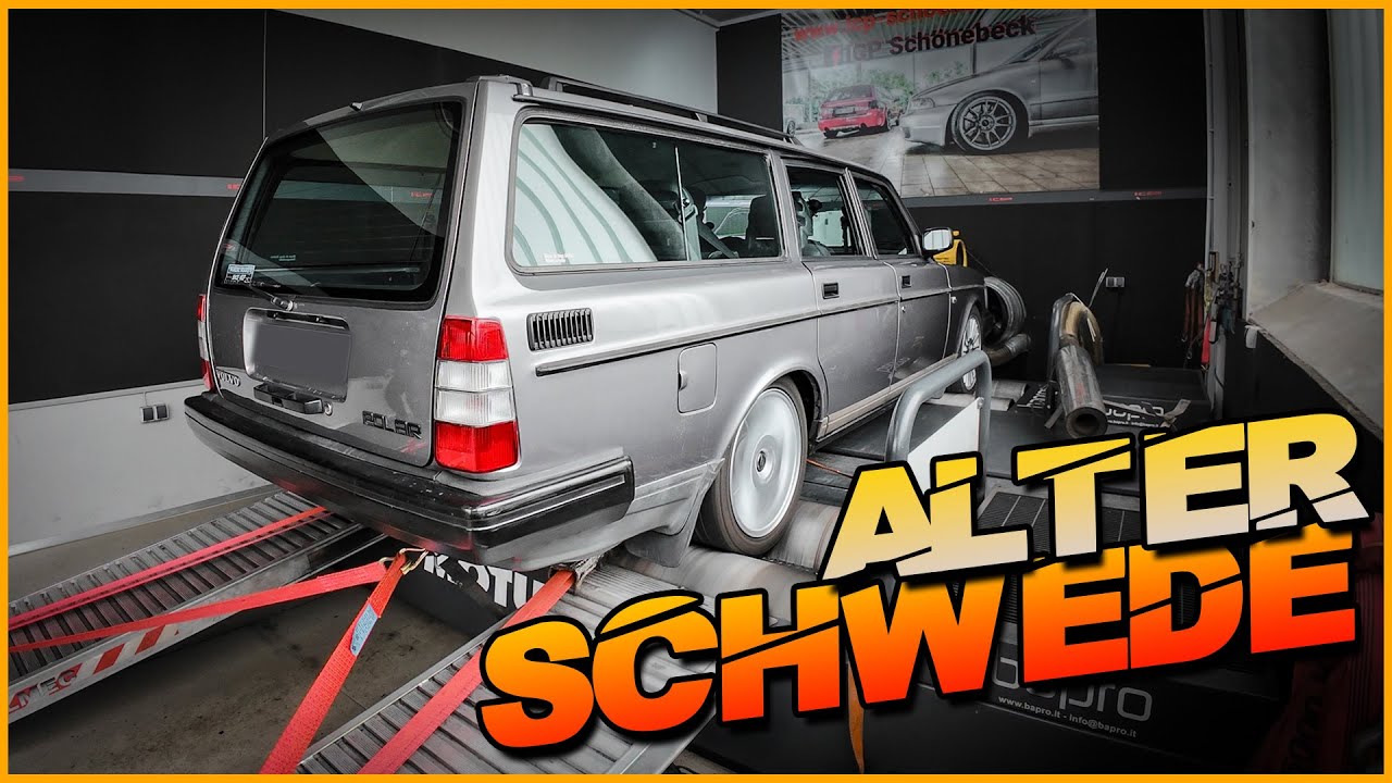 SCHWEDENSTAHL auf dem PRÜFSTAND! 💥 VOLVO 240 TURBO