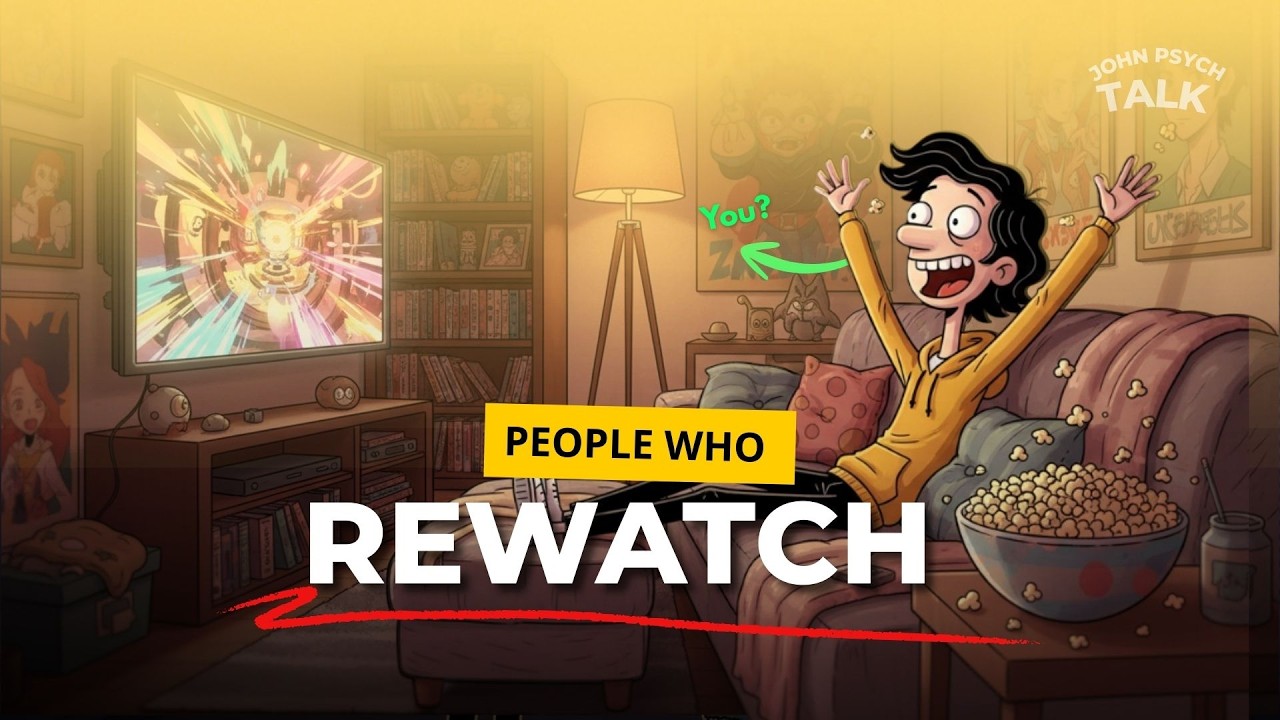 Psychology of People Who Rewatch the Same Shows and Movies