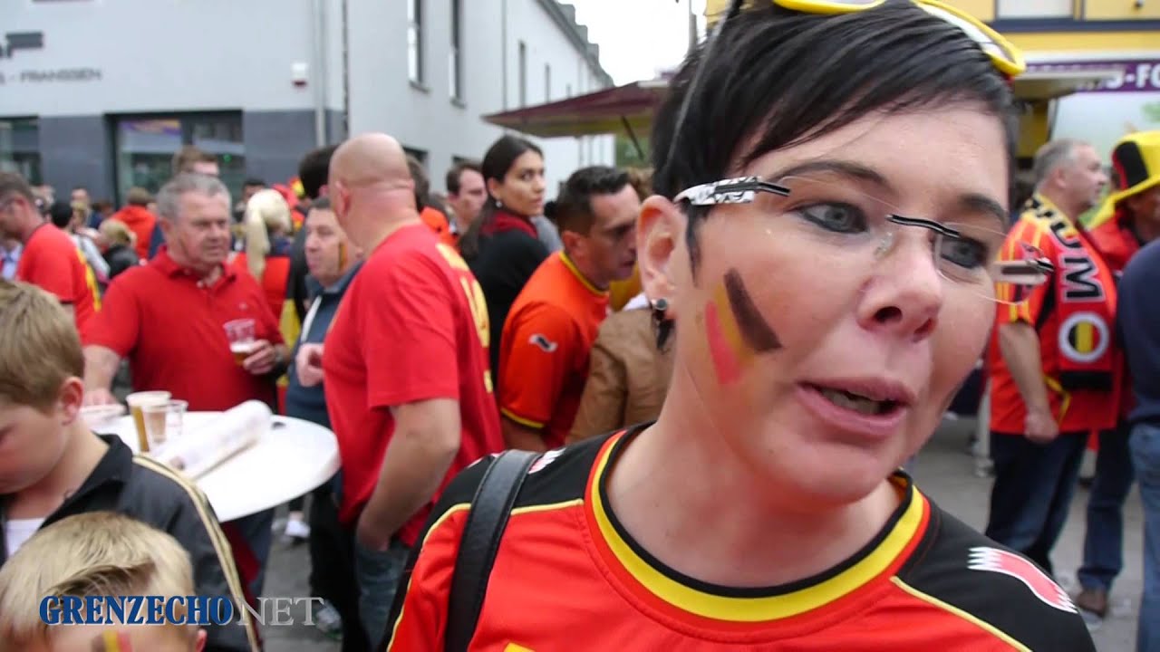 Belgien - Algerien: Public Viewing in Eupen