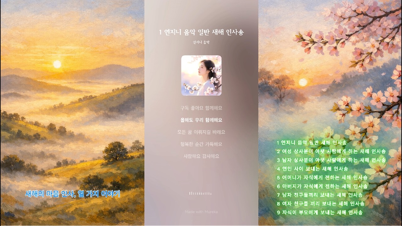 새해의 마음 인사, 열 가지 이야기