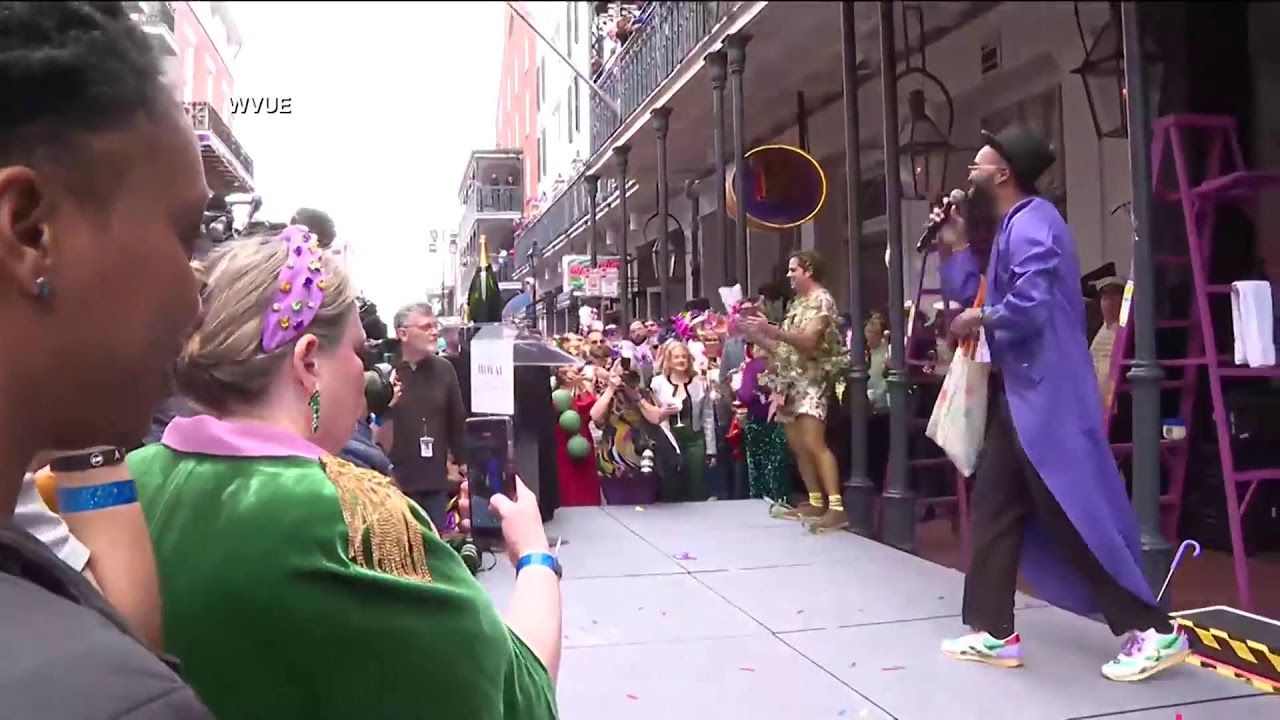 WATCH | New Orleans Greasing of the Poles