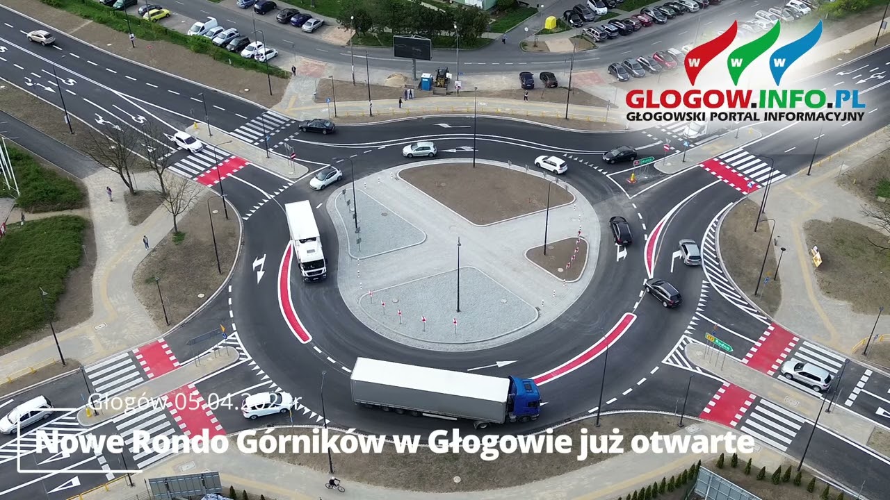 Nowe Rondo Górników w Głogowie już otwarte