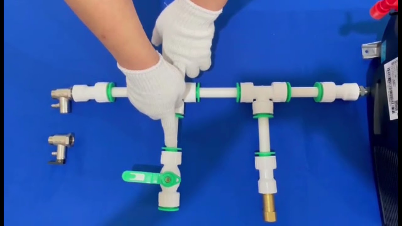 How to install the water supply system for JP Combi boiler Heater