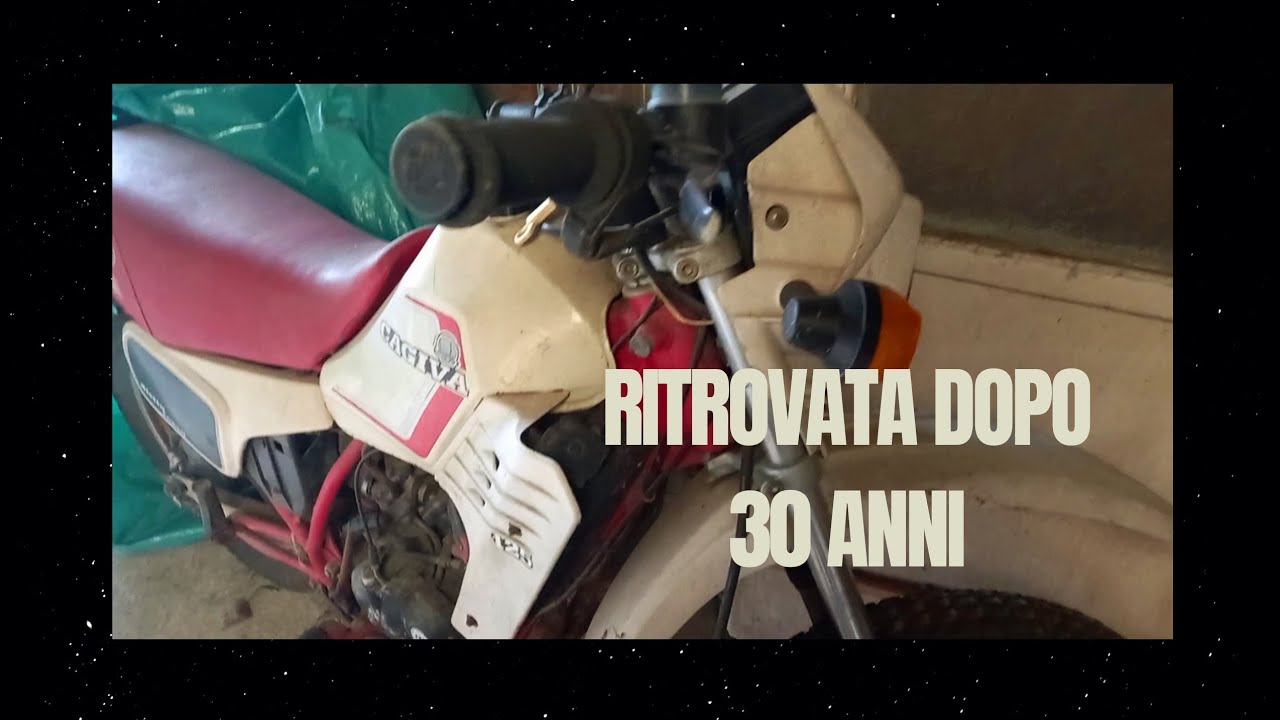 Cagiva Aletta Rossa 125 ABBANDONATA Da 30 Anni!