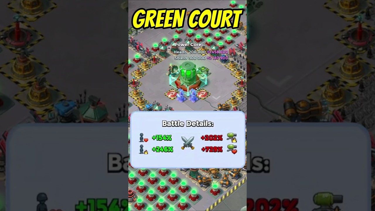 Green Court Solo #boombeach