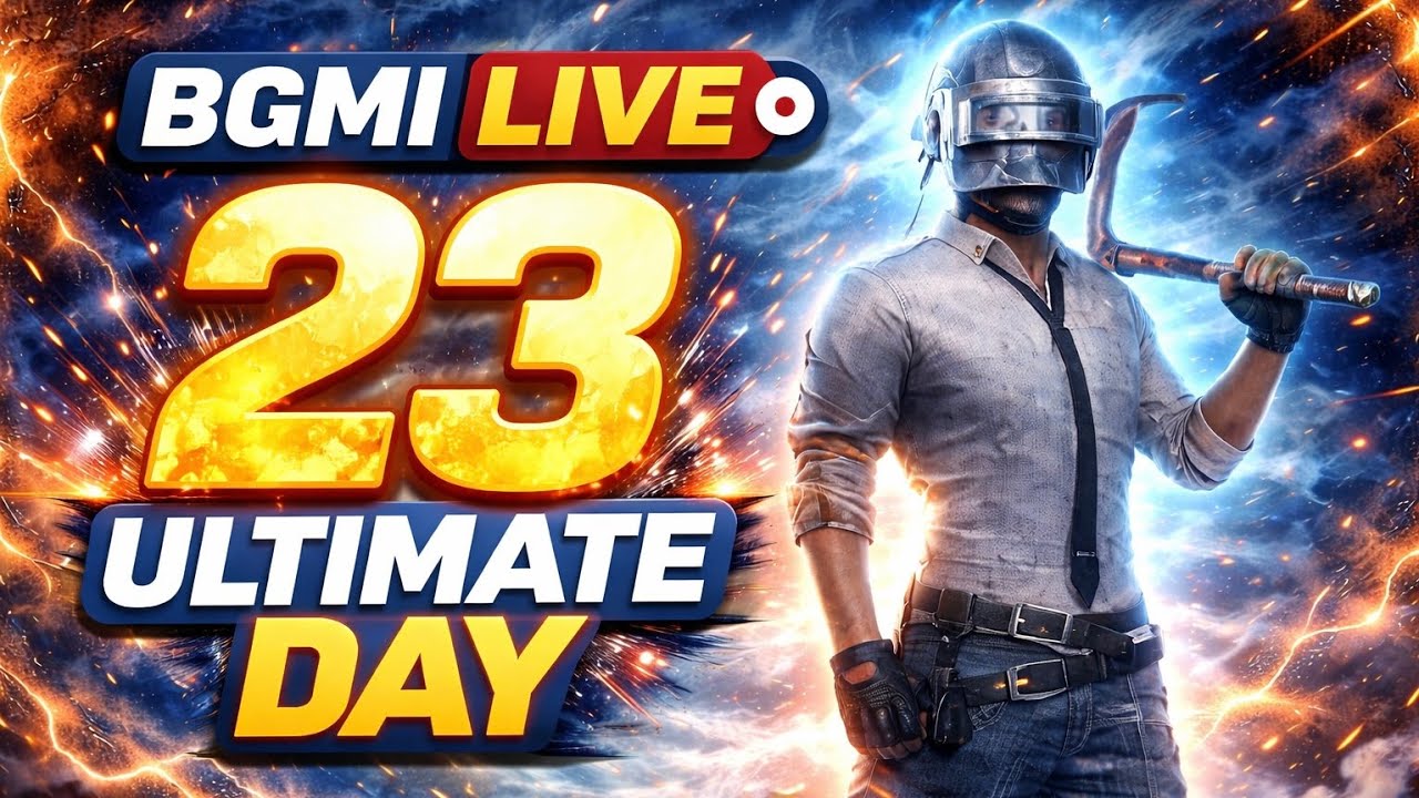 BGMI LIVE 🔴 Day 23 | Ultimate Royal & Wow Fun Gameplay 🔥 🔴🤩